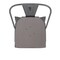 Flash Furniture Clear Coat Metal Bar Stool & Gray Poly Seat XU-DG-TP001B-30-PL1G-GG - alternate 10
